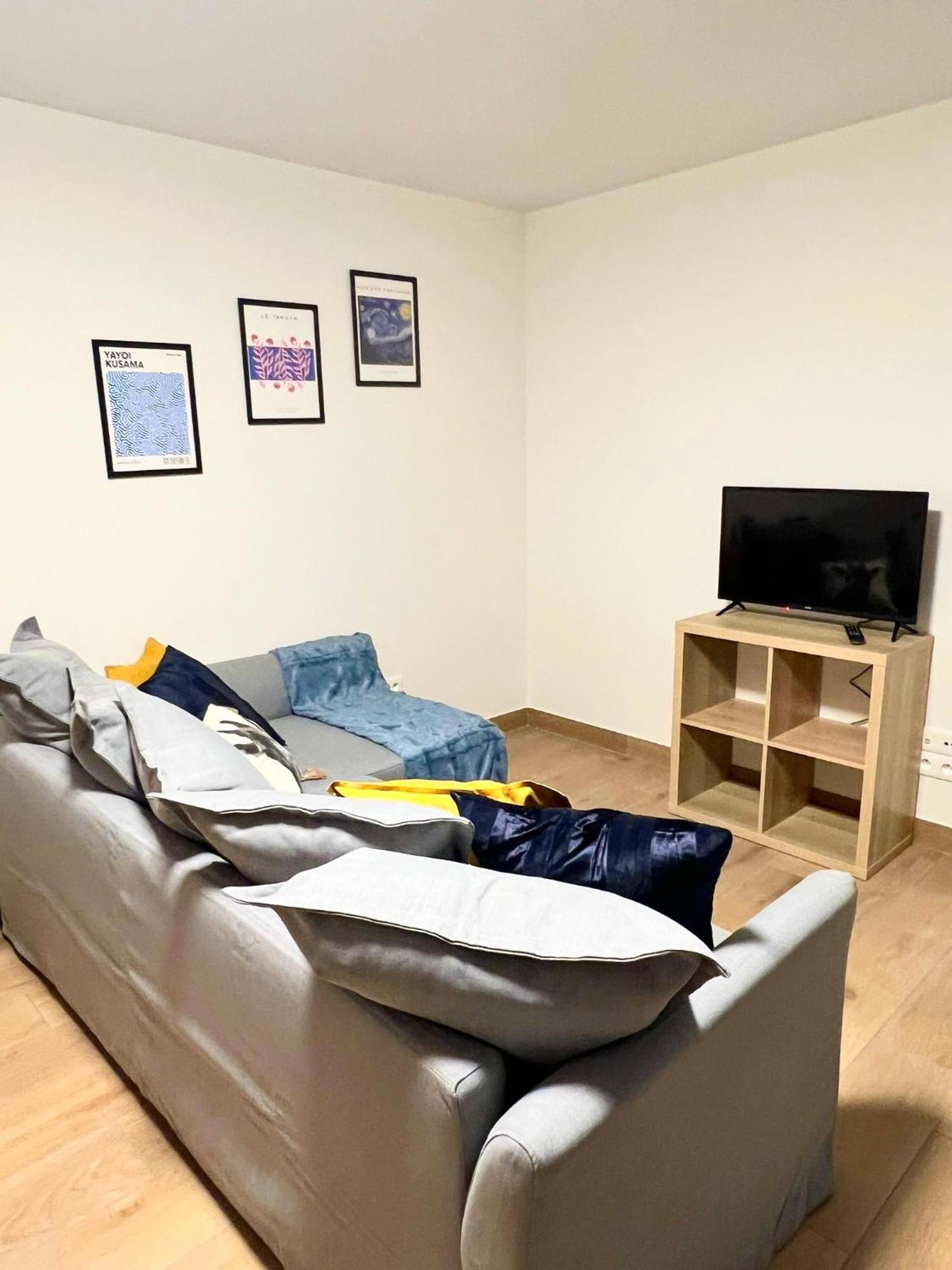 Grand Appart Neuf Lumineux, Parking Gratuit, 10 Min Centre Estrasburgo Exterior foto