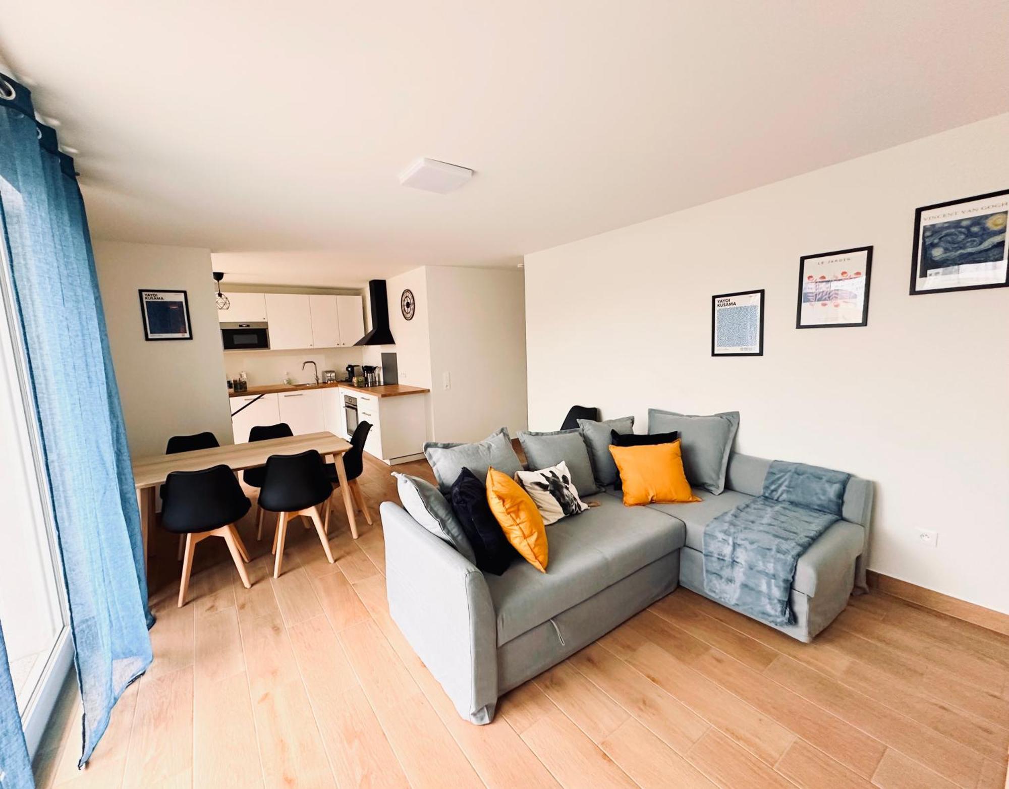 Grand Appart Neuf Lumineux, Parking Gratuit, 10 Min Centre Estrasburgo Exterior foto